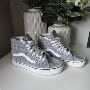 Vans Gray High-Top Sneakers